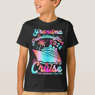 Grandma Granddaughter Cruise 2026 Memories Mothers T-Shirt