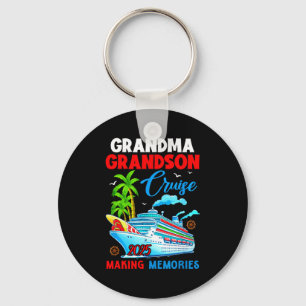 Grandma Grandson Cruise 2025 Memories Christmas Fa Key Ring