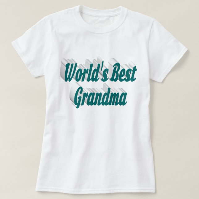 Grandma green text T-Shirt (Design Front)