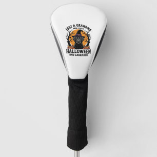 Grandma Halloween Labrador Funny Vintage_1 Golf Head Cover