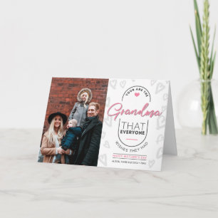 Grandma Happy Mother's Day  Card