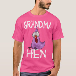 Grandma Hen Chicken Mom Family Partnerlook Farm Fa T-Shirt