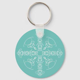 Grandma Hidden Word key chain