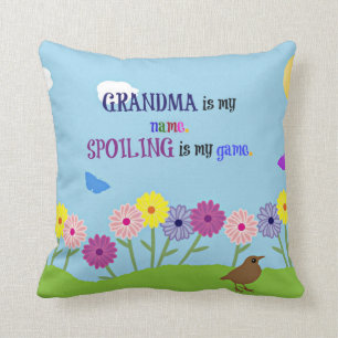 Grandma Humour - Grandma is My Name... Cushion