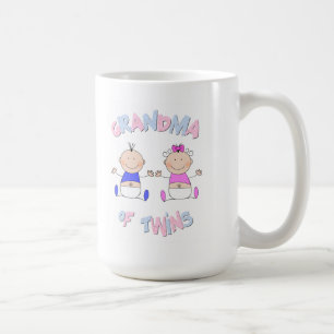 Grandma I Love My Twins Coffee Mug