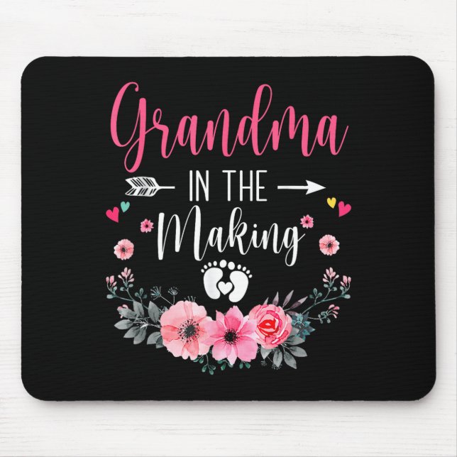 Grandma In The Making Vitro Fertilization Pregnanc Mouse Pad (Front)