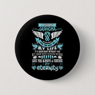 Grandma Is My Guardian Angel Missing Memorial Day  6 Cm Round Badge