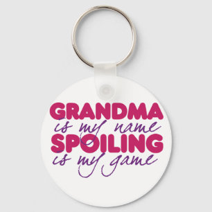 Grandma is my name key ring