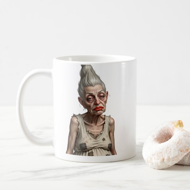 Grandma is tired coffee mug (With Donut)