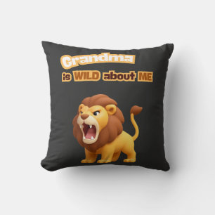 Grandma is WILD about ME Cushion