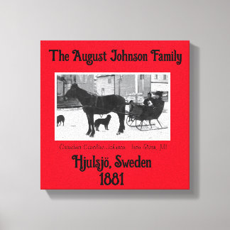 Grandma Johnson  Canvas Print