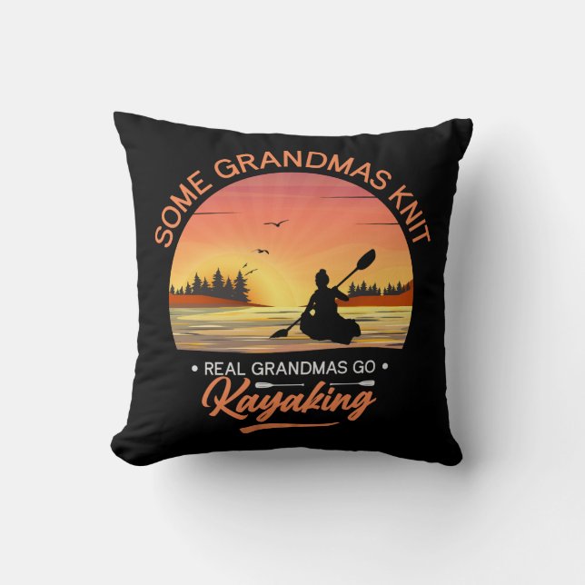 Grandma Kayaking Cushion (Front)