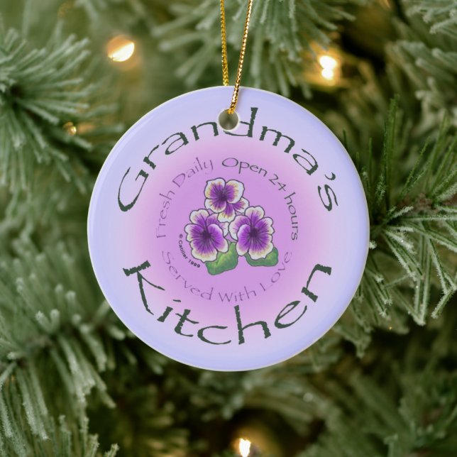 Grandma Kitchen ornament (Tree)