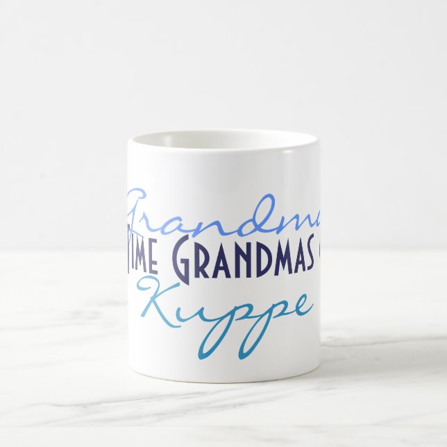 Grandma, Kuppe, 1st Time Grandmas Club Magic Mug (Center)