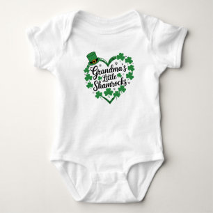 Grandma Little Shamrock Baby Bodysuit