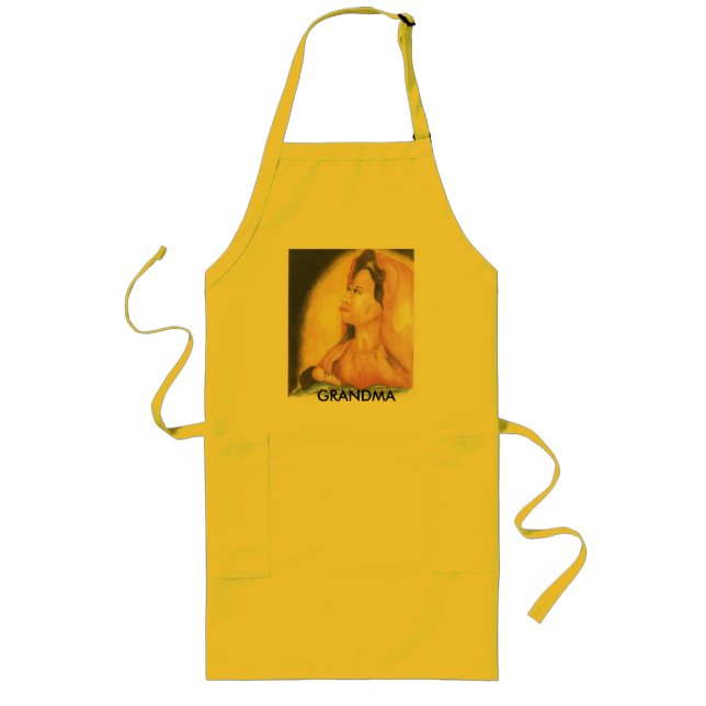 GRANDMA LONG APRON (Front)