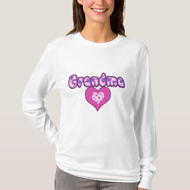 GRANDMA LONG SLEEVE t-SHIRT (Front)