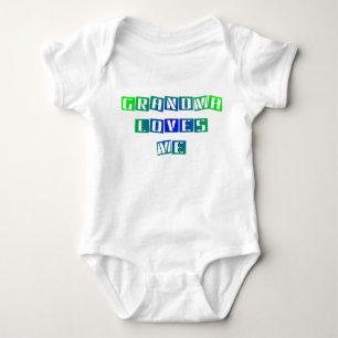 Grandma Loves Me Infant Creeper