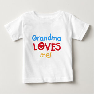 Grandma Loves Me T-shirts and Gifts