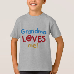 Grandma Loves Me T-shirts and Gifts