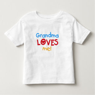 Grandma Loves Me T-shirts and Gifts
