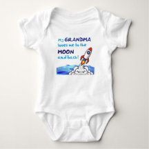 Grandma loves me to the moon and back