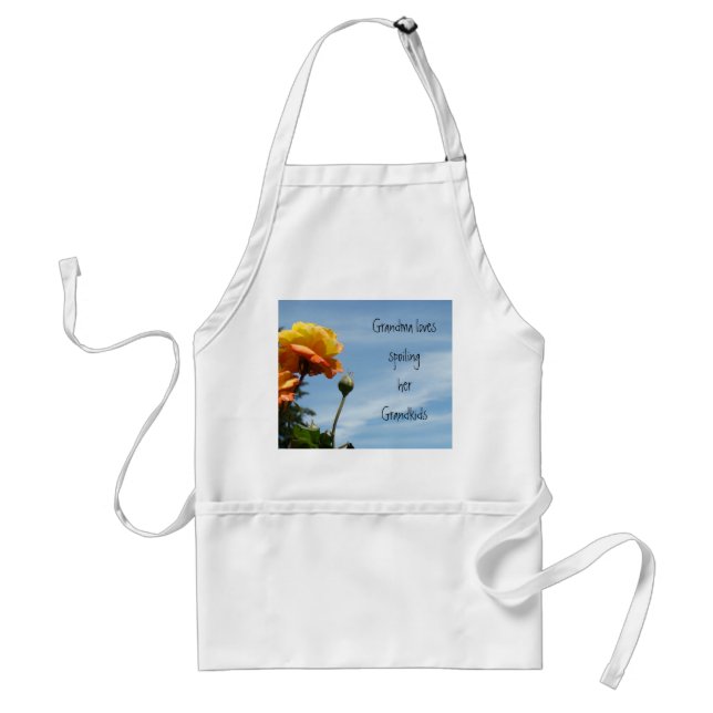 Grandma loves spoiling her Grandkis aprons Baking (Front)