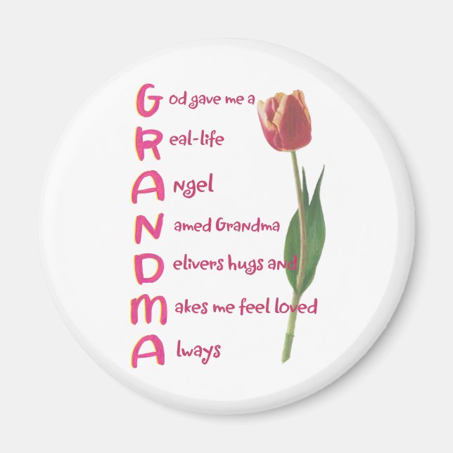 grandma magnet (Front)