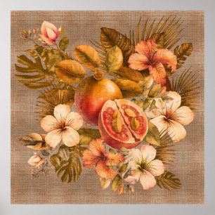 Grandma Manuela's Guavas Poster