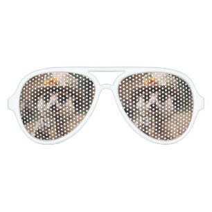 Grandma Meerkat Drinking Wine, Aviator Sunglasses