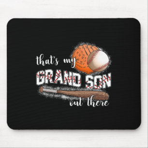 Grandma Mothers Day That's My Grandson Out There S Mouse Pad