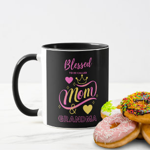 Grandma Mug - Blessed to Be Called Mum and Grandma
