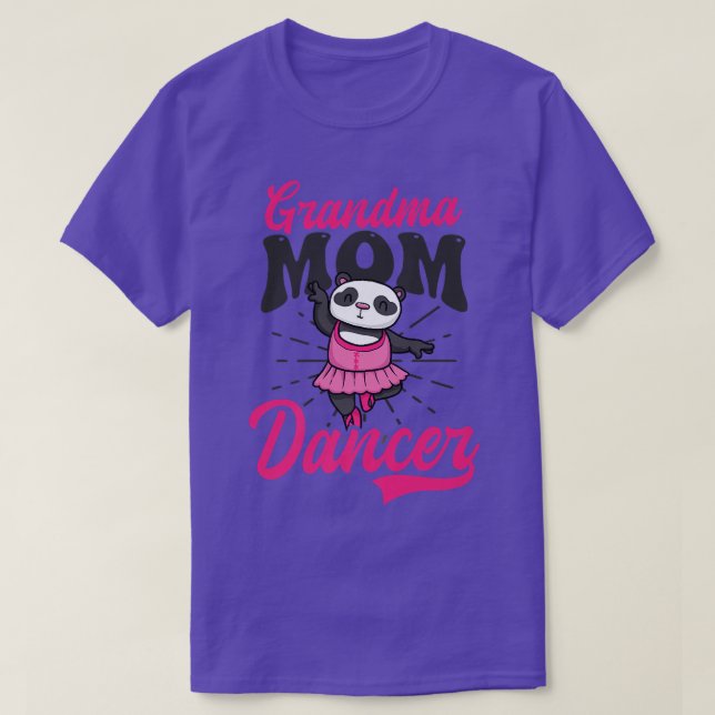 Grandma Mum Dancer Design Dance Mum  T-Shirt (Design Front)