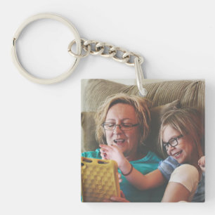 Grandma Nana Mema Custom Photo Create your own Key Ring