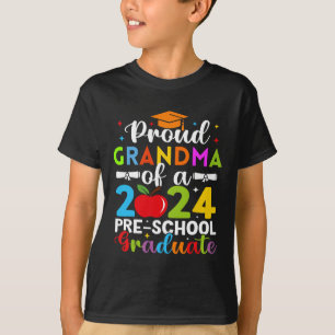 Grandma Of 2024 Pre-school Graduate Graduation Pre T-Shirt
