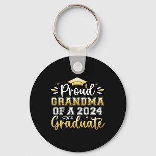 Grandma Of A 2024 Graduate Senior Graduation Women Key Ring