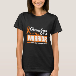 Grandma Of A Warrior Support Supporter RSD CRPS Aw T-Shirt