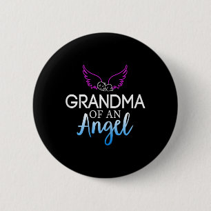 Grandma Of An Angel Sids Awareness Month  6 Cm Round Badge