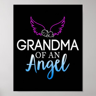 Grandma Of An Angel Sids Awareness Month  Poster