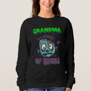 Grandma Of Ghouls Zombies Halloween Costume Grandm Sweatshirt