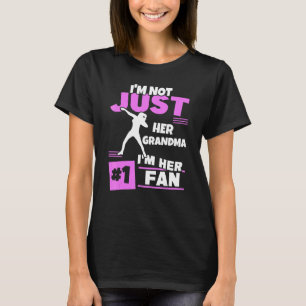 Grandma Of Shot Putter Girl Thrower Track And Fiel T-Shirt
