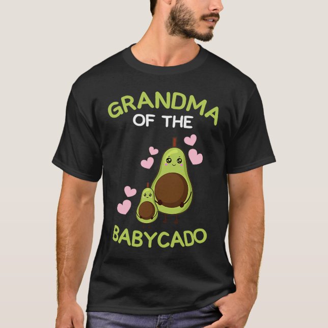 Grandma of the babycado avocado mamacado Guacamole T-Shirt (Front)