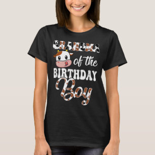 Grandma Of The Birthday Boy Cow Farm 1St Birthday T-Shirt