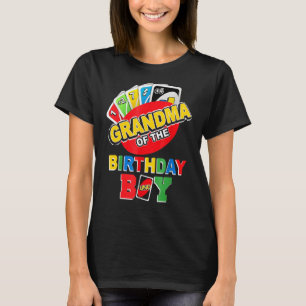 Grandma Of The Birthday Boy Shirt Uno Mummy Mama 1