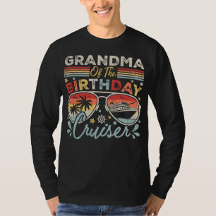 Grandma of the Birthday Cruiser Vacation Men LS T-Shirt