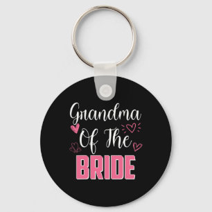 Grandma Of The Bride Family Wedding Party Wife To  Key Ring