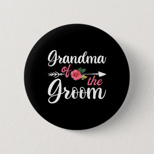 Grandma Of The Groom Shirts For Women  6 Cm Round Badge