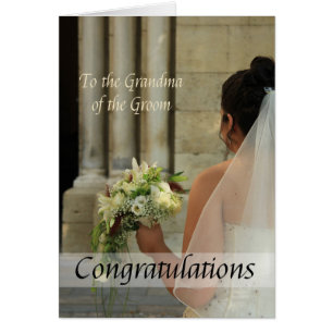 Grandma of the groom wedding congratulations