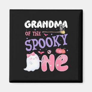 Grandma Of The Spooky One 1st Birthday Halloween P Magnet