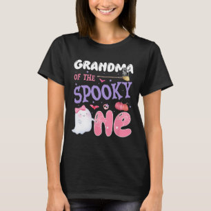 Grandma Of The Spooky One 1st Birthday Halloween P T-Shirt